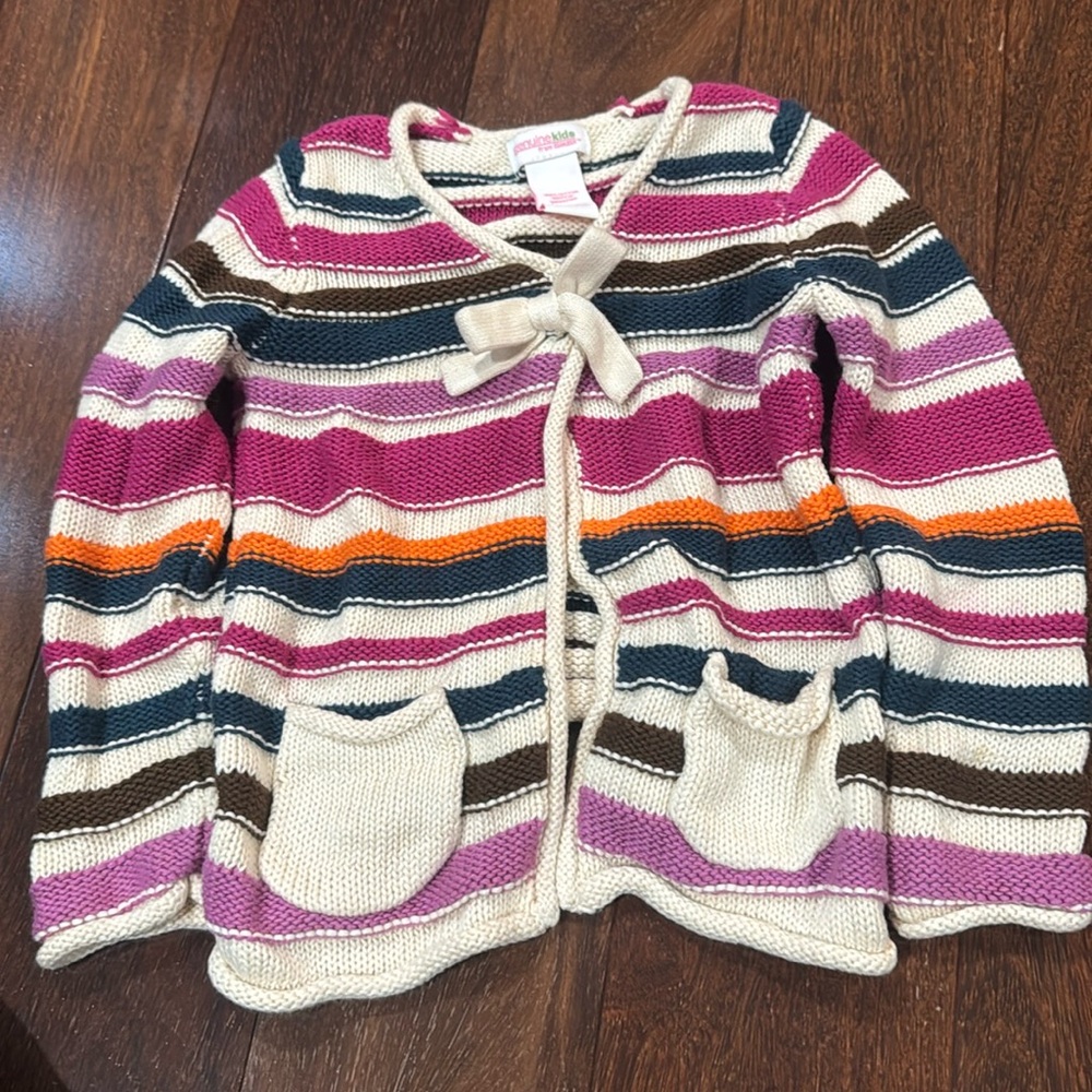 Genuine kids by Oshkosh Girls cardigan size 4t guc